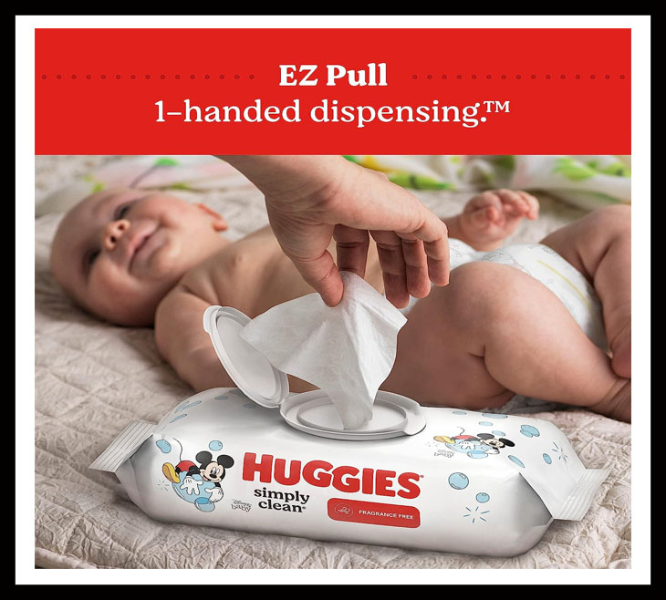 Huggies Natural Care Sensitive Baby Wipes