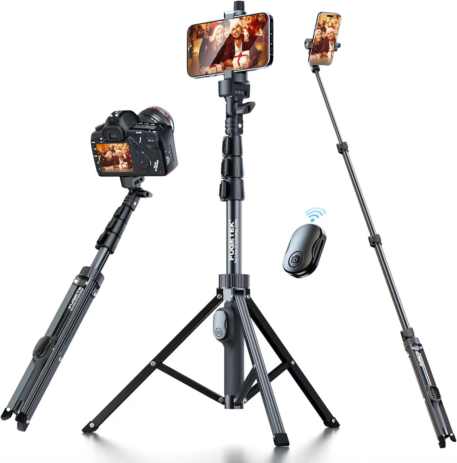 
Fugetek 51" Professional Selfie Stick Tripod