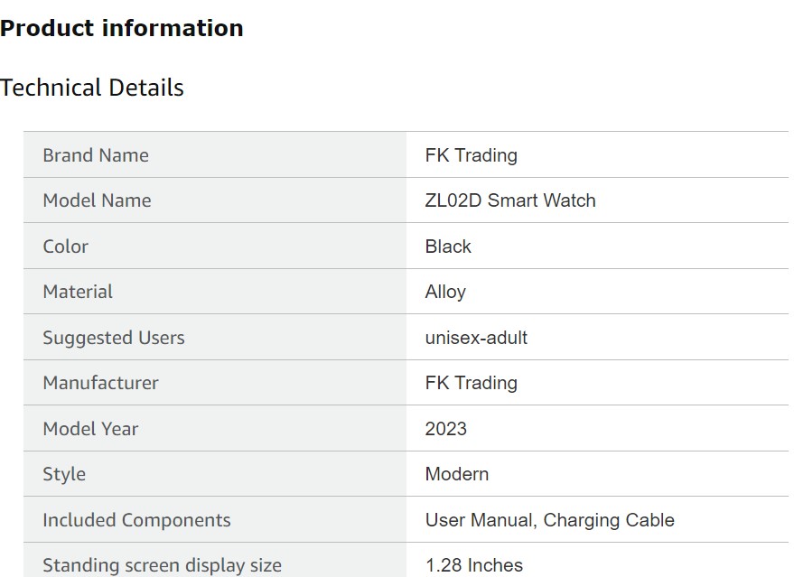 for Sony Xperia Pro-I FK Trading Smart Watch