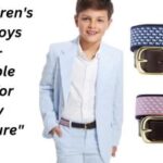 Best Belts for Boys Aged 6-8